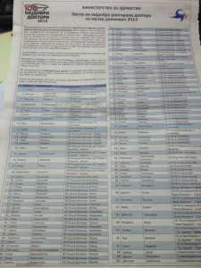 100 најдобри доктори декември 2014