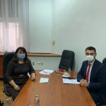 Состанок со Претседателот на комисијата за здравство
